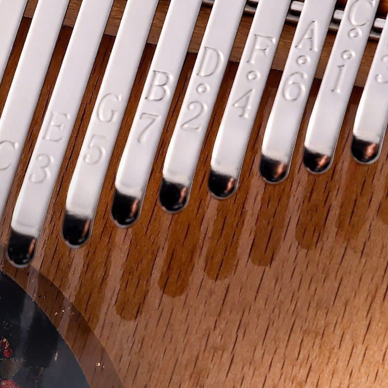 Beech Wood Kalimba Thumb Piano for Meditation Music