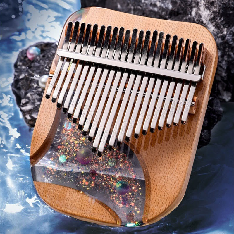 Beech Wood Kalimba Thumb Piano for Meditation Music