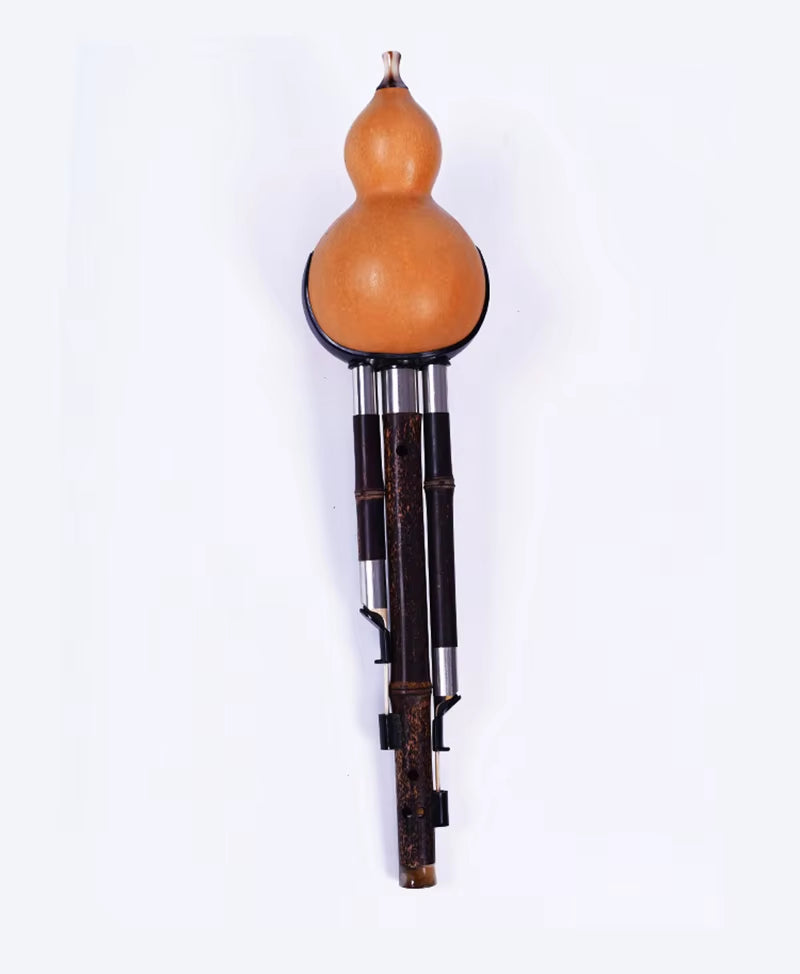 Bamboo Flute Hulusi Threetone Gourd Flauta Crashproof Calabash Hulusi Folk Musical Instruments Professional Cucurbit Flauta Chin