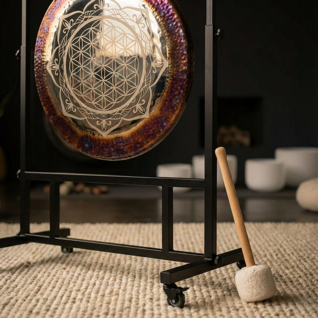 Flower of Life Chau Gong Instrument for Meditation