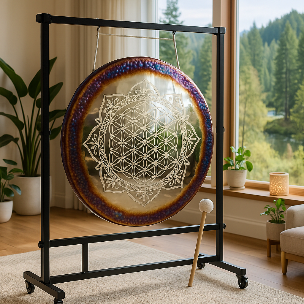 Flower of Life Chau Gong Instrument for Meditation