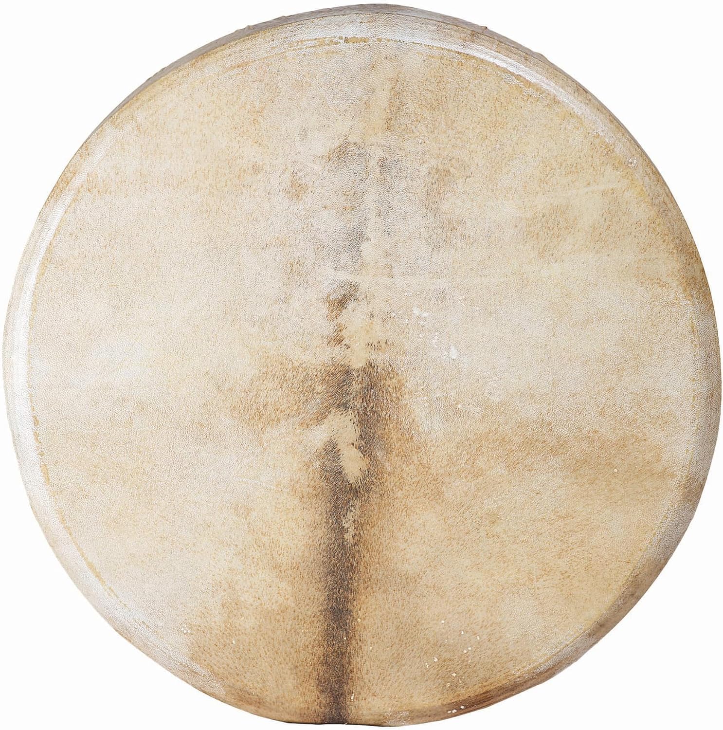 Handmade Shamanic Frame Drum with Goat Skin, featuring a traditional circular design