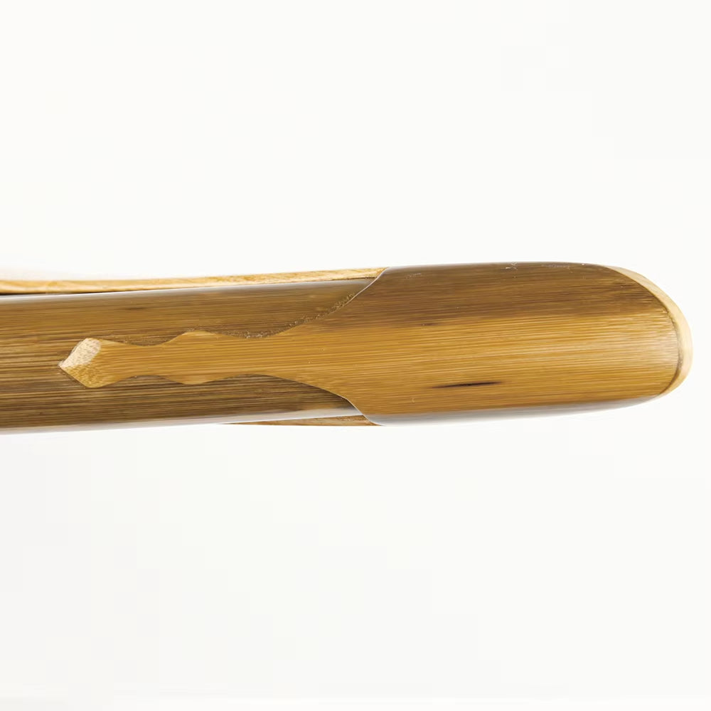 Wooden baseball bat with diamond-shaped logo engraved on barrel for High Quality Bamboo G Key Pan Flute