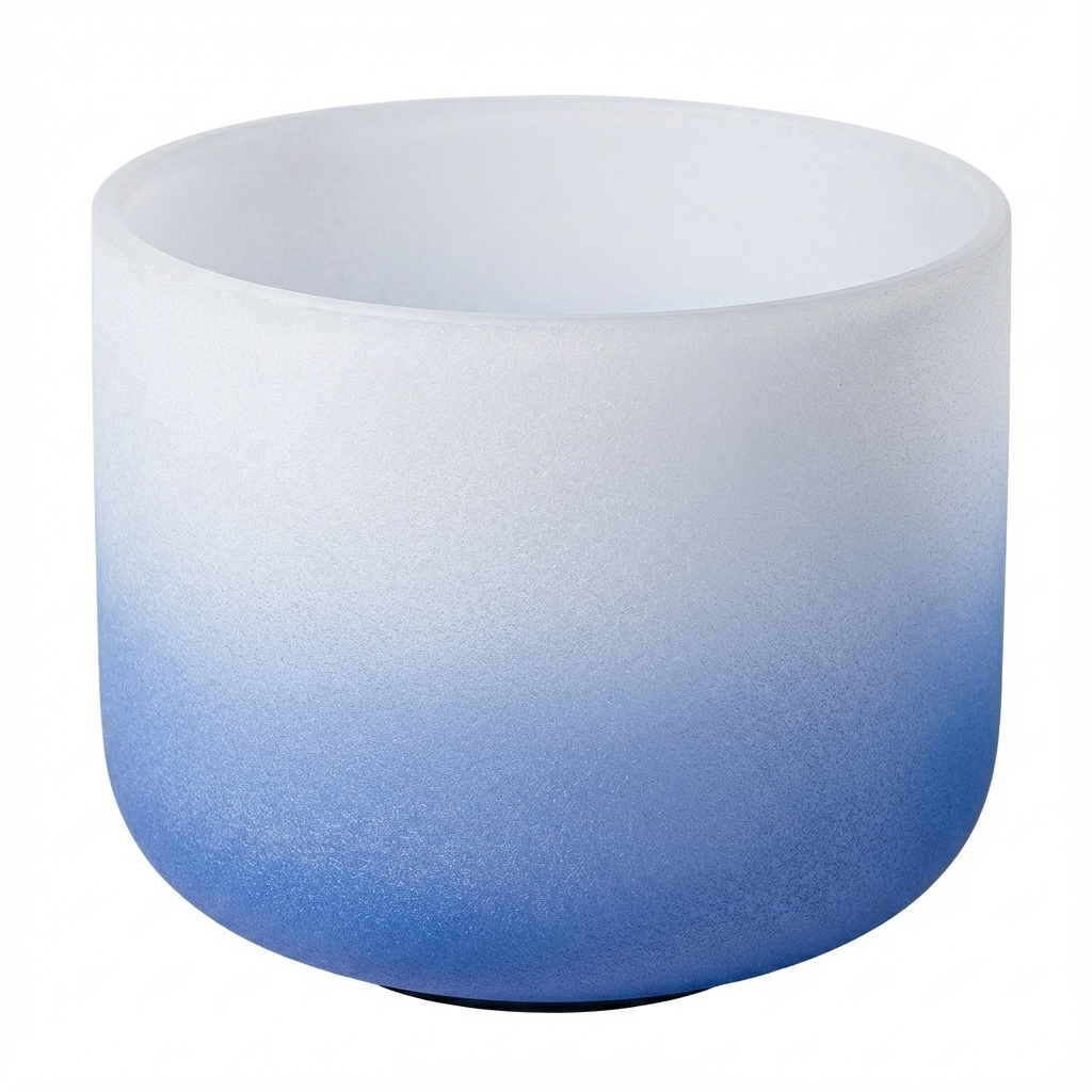 Indigo Aria Gradient A Note Crystal Singing Bowl