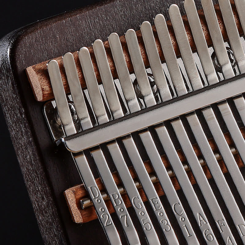 Maple Wood Kalimba Thumb Piano 17 21 Keys Beginners