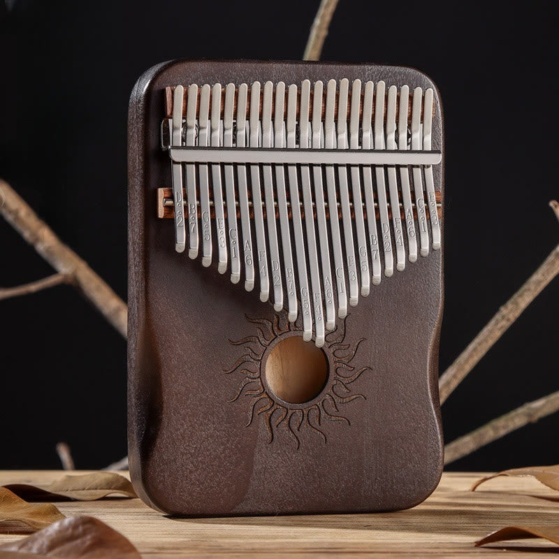 Maple Wood Kalimba Thumb Piano 17 21 Keys Beginners