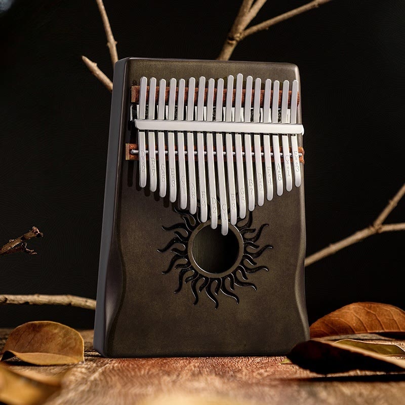 Maple Wood Kalimba Thumb Piano 17 21 Keys Beginners