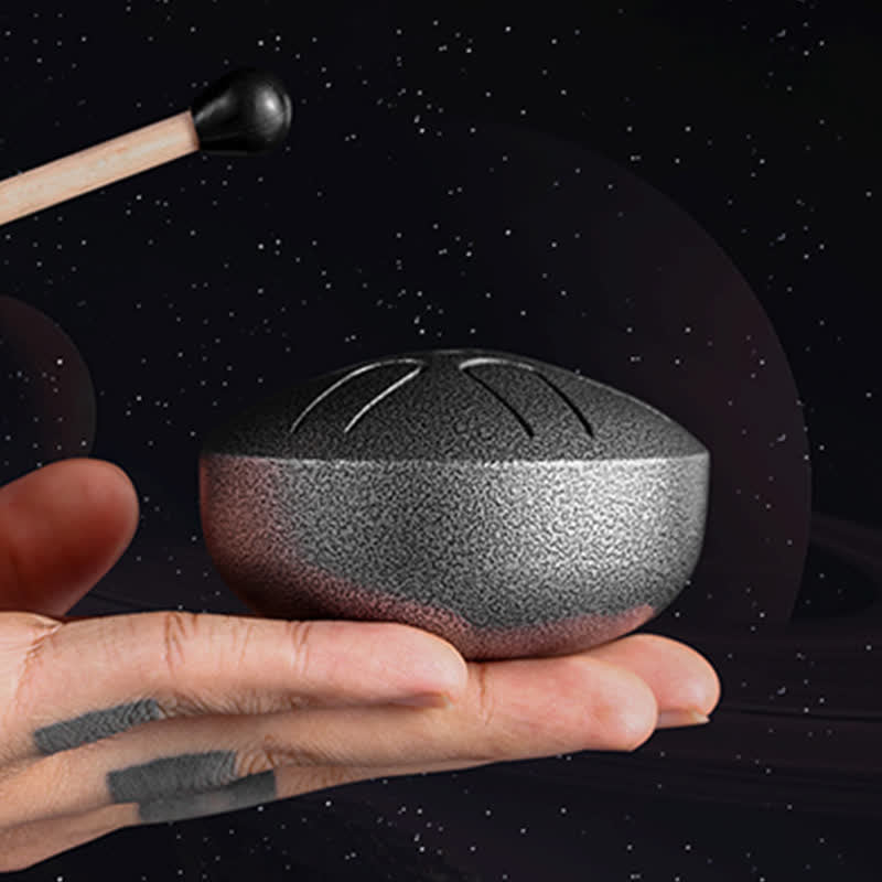 Mini Steel Tongue Drum 3 Inch for Meditation & Healing
