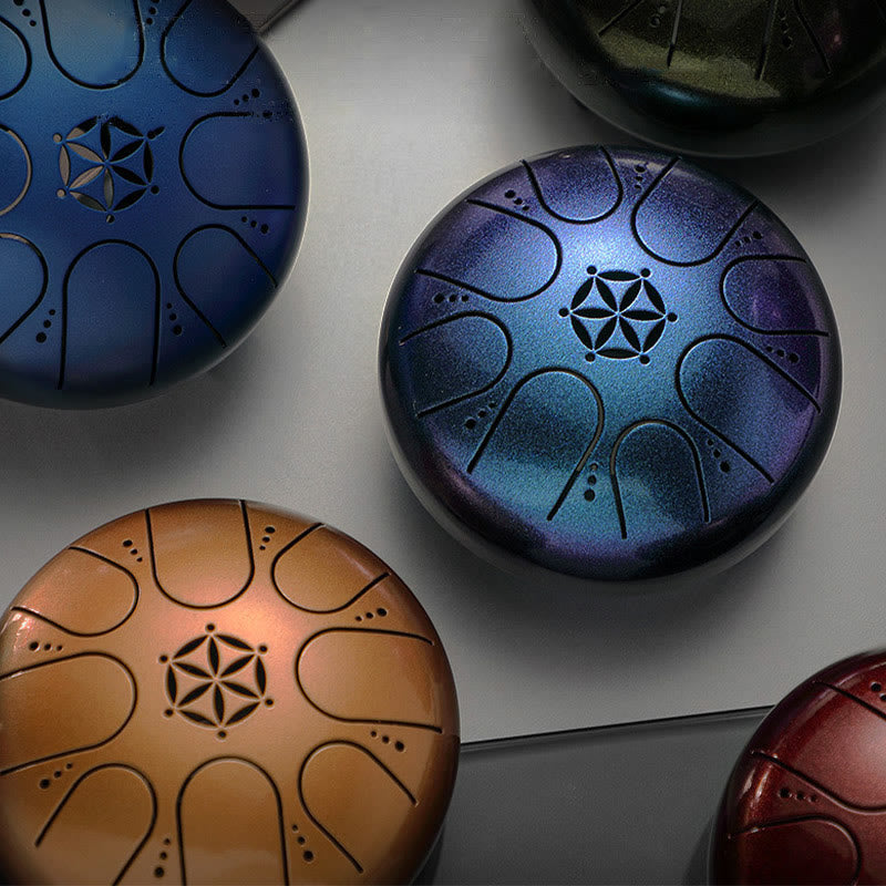 Steel Tongue Drum 8 Note 5 Inch for Healing Meditation