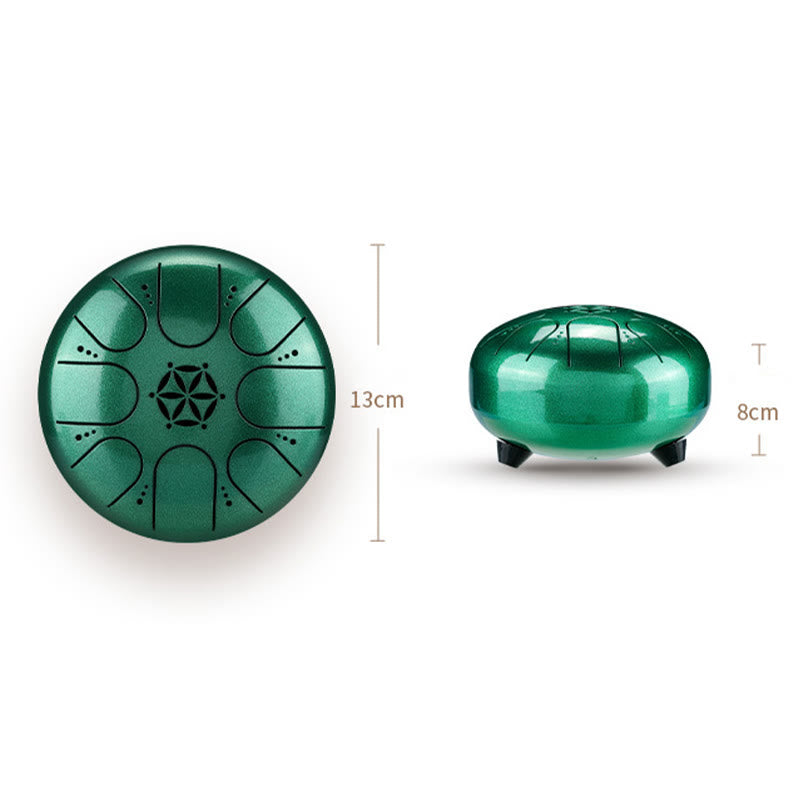 Steel Tongue Drum 8 Note 5 Inch for Healing Meditation