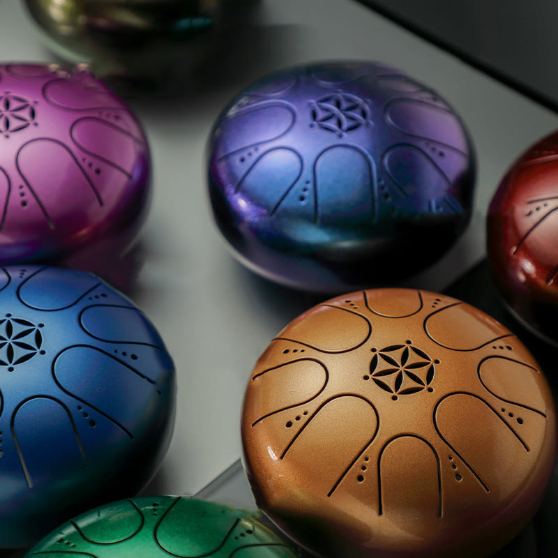 Steel Tongue Drum 8 Note 5 Inch for Healing Meditation