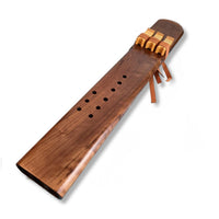 F# Triple Drone Flute Walnut Handcrafted 432Hz 440Hz