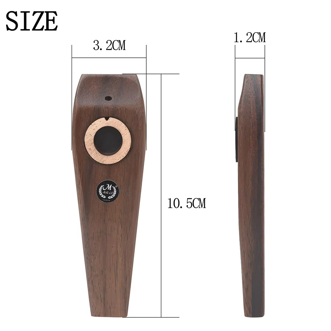 Kuzzo Instrument Wooden Kazoo Instruments for Sale - Mouth Music