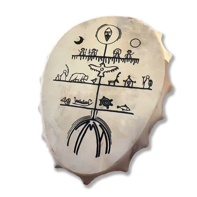 Yakut Siberian Shamanic Drum Handmade Instrument